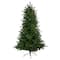 6ft. Pre-Lit Montreal Spruce Artificial Christmas Tree, White LED Lights